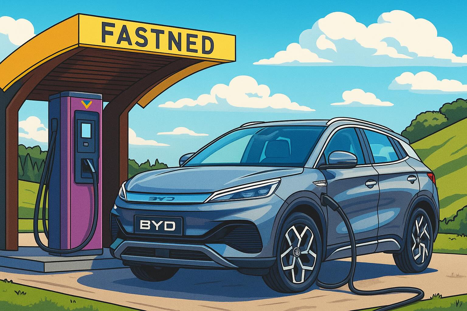 Road Trip to Nordhorn: A Perfect Day Out with the BYD Atto 3